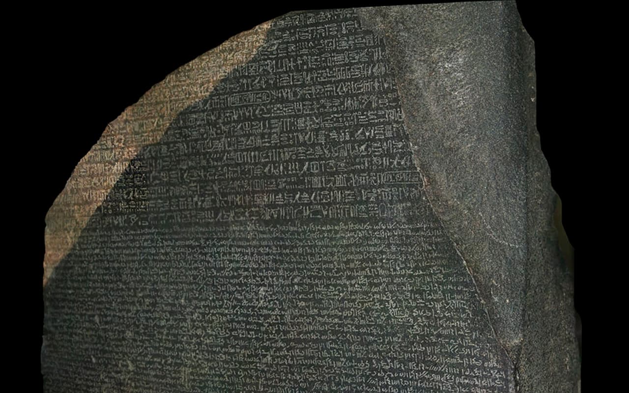 El hallazgo de la Piedra de Rosetta